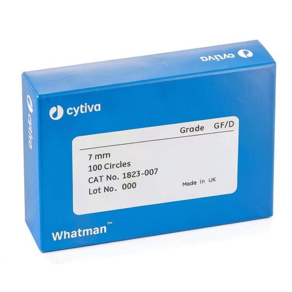 Whatman 1823-021 Glass Microfiber Filter 2.7µm GF/D 2.1cm Diameter-0
