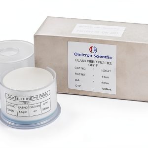 Omicron 130047 Borosilicate Glass Fiber Binder Free Filter 1.6µm 47mm-0