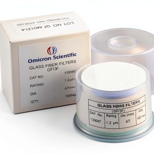 Omicron 133047 Borosilicate Glass Fiber Filter 1.2um 47mm 100pcs-0